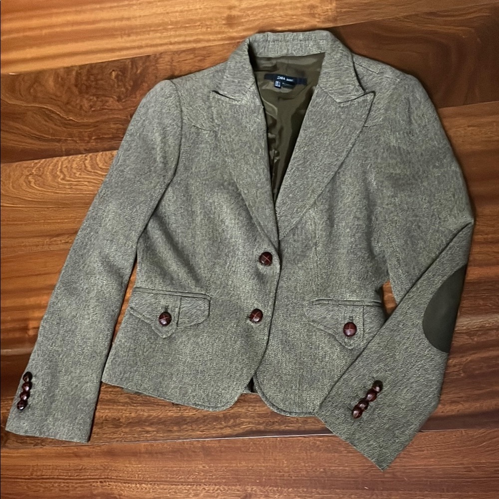 Women's Blazer with Elbow Patches